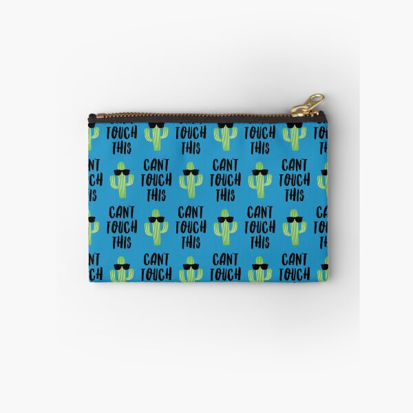 Item preview, Can't touch this - cactus - blue designed and sold by littlearrow.