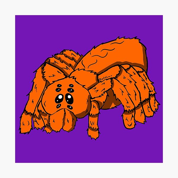 Item preview, A Little Spooder - Orange designed and sold by tearsforlu.