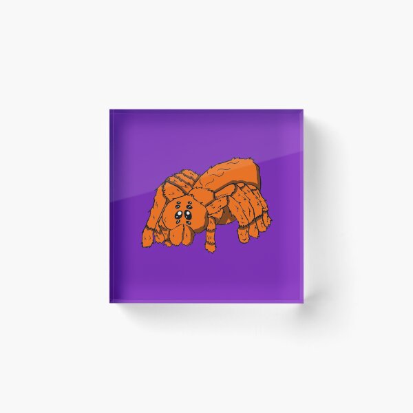 Item preview, A Little Spooder - Orange designed and sold by tearsforlu.