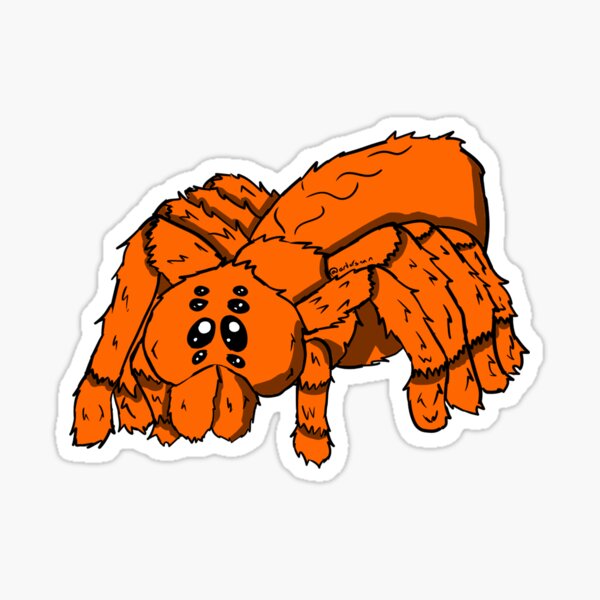 Item preview, A Little Spooder - Orange designed and sold by tearsforlu.
