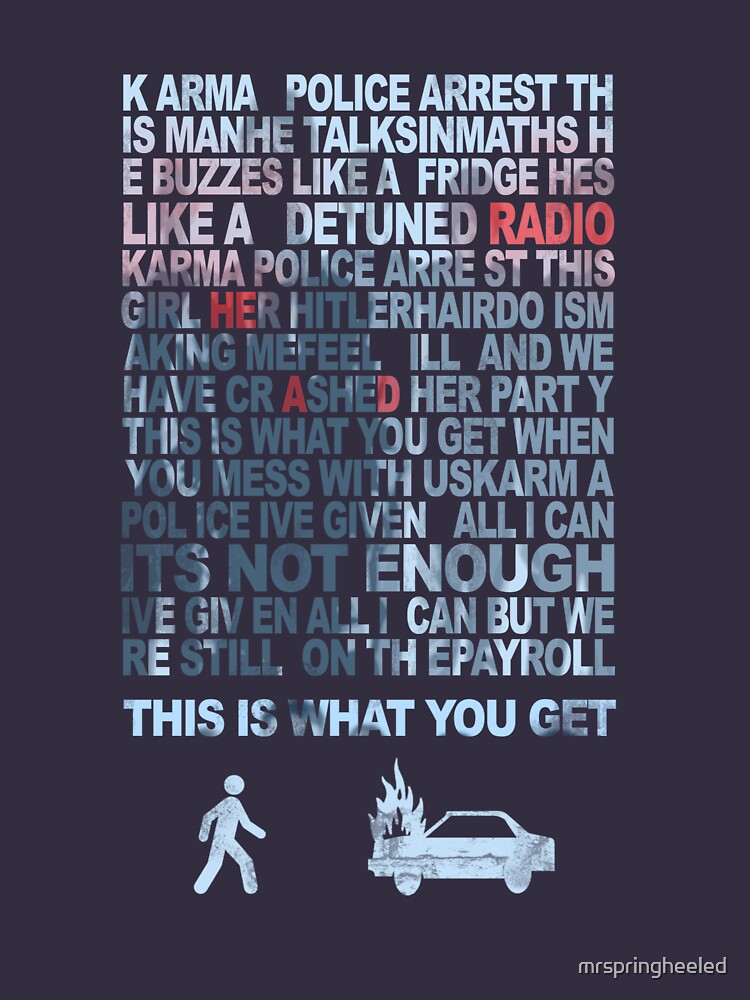 karma police shirt