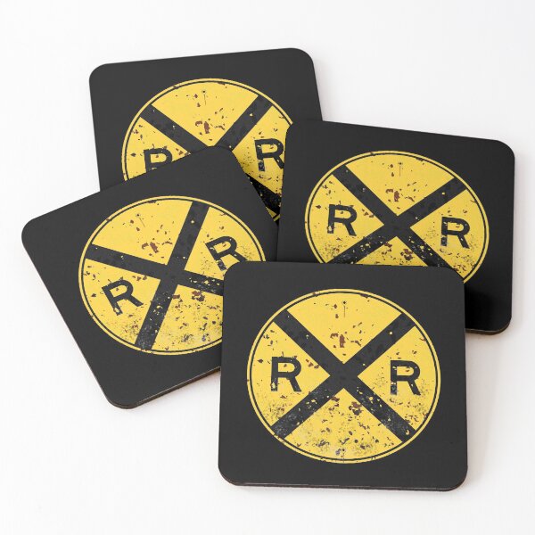 Item preview, Railroad Xing Sign (weathered) designed and sold by GloopTrekker.