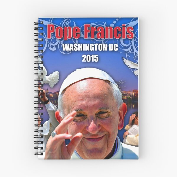 Item preview, Pope Francis 2015 Wash DC Visit-skyline background 1 designed and sold by JoeReiddesigns.