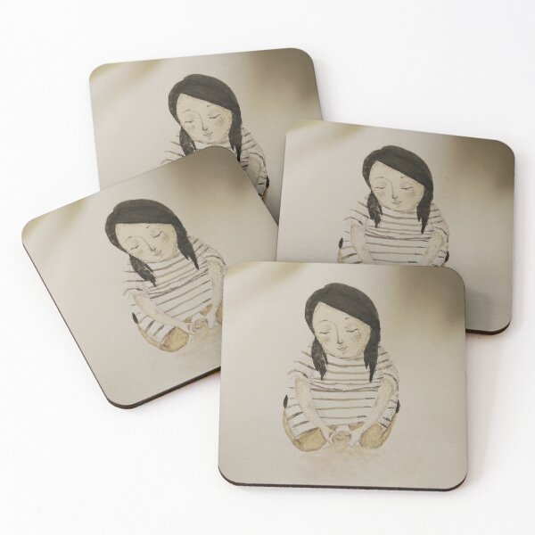 Item preview, Girl on sand designed and sold by cyndraws.