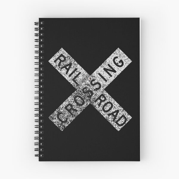 Item preview, Railroad Xing Sign (classic - distressed) designed and sold by GloopTrekker.