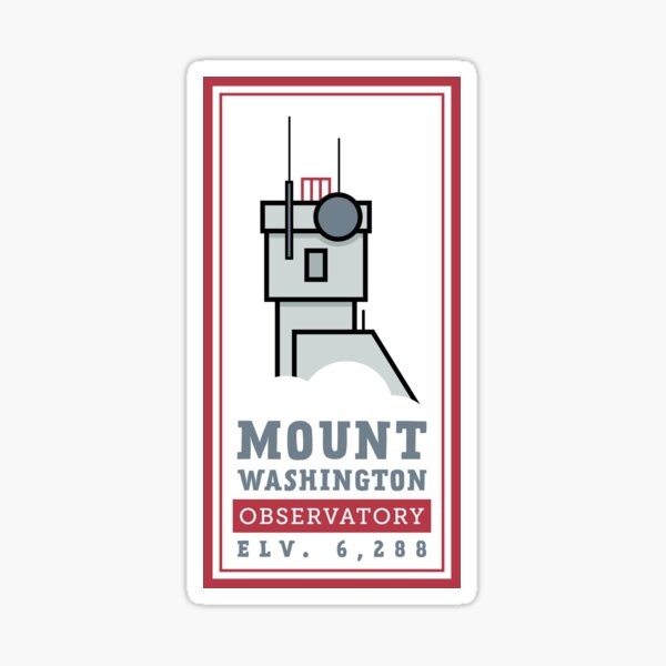Item preview, Mount Washington Observatory designed and sold by Kenneth McCarthy.