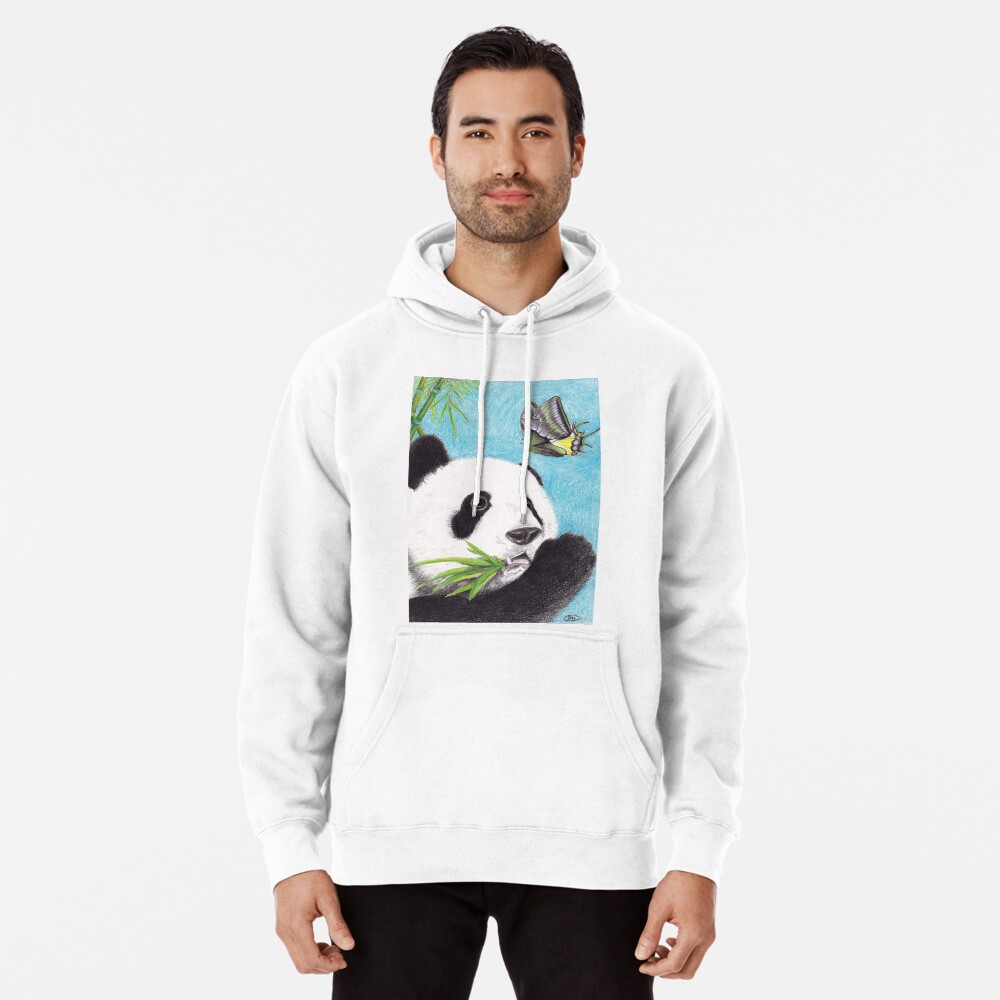 Panda and Butterfly Poster for Sale by Erin Wilson | Redbubble