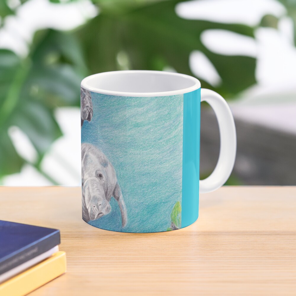 Manatees Poster for Sale by Erin Wilson | Redbubble