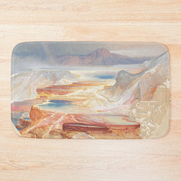 Item preview, Thomas Moran Painting Minerva Terrace, Yellowstone, 1872  designed and sold by pelagio.
