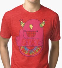 STAY WEIRD! Tri-blend T-Shirt