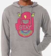 BLEIB VERRÜCKT! Leichter Hoodie
