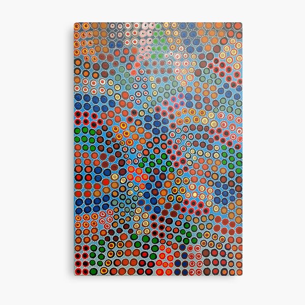 Desert Wildflowers Metal Print