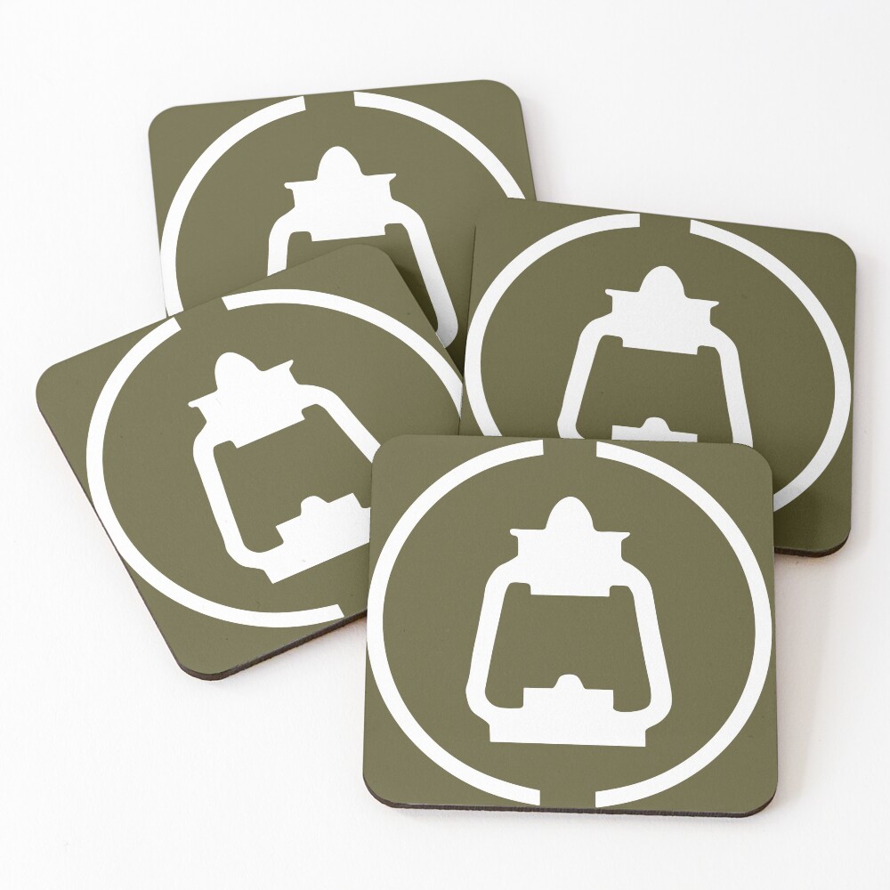 Item preview, Coasters (Set of 4) designed and sold by Rusembell.