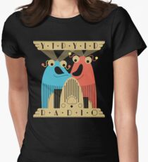Yip-Yip Discover Radio! Women's Fitted T-Shirt