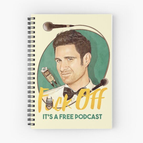 Item preview, Wil Anderson - F*ck Off it's a Free Podcast (T-shirts, etc) designed and sold by James Fosdike.