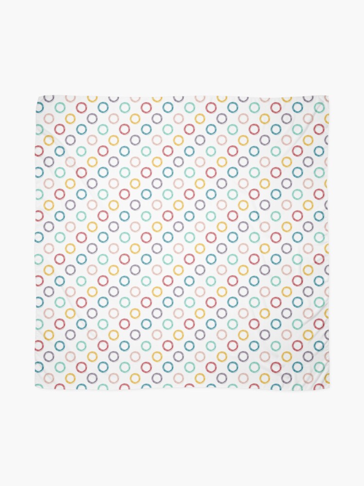 Alternate view of Circles Scarf