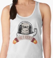 SPACE PUPPY HAZ A ROCKET! Women's Tank Top