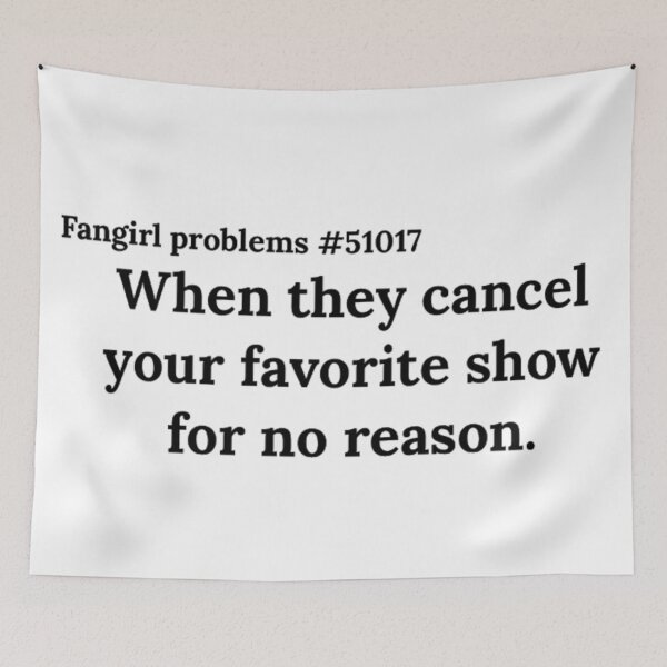 Artikelvorschau, Fangirl Probleme # 51017 entworfen und verkauft von ArtworkBySarahN.