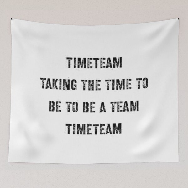 Item preview, Timeteam Song designed and sold by ArtworkBySarahN.