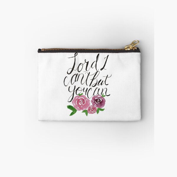 Item preview, Lord I can't but You can watercolor roses designed and sold by Rebecca Randle.