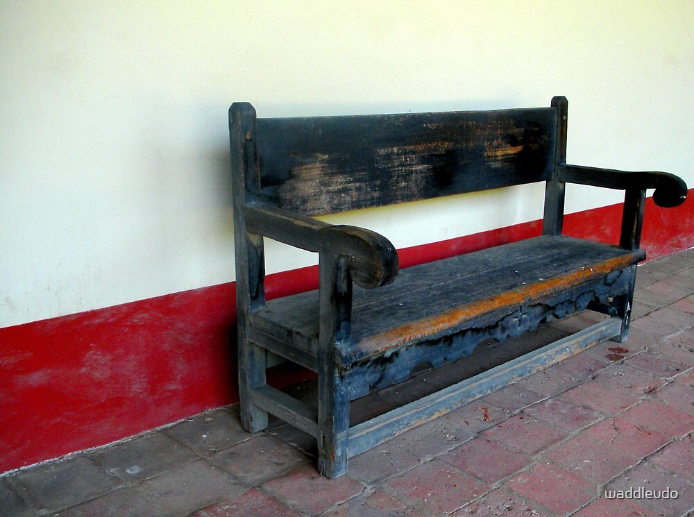 Spanish Mission Bench By Waddleudo Spanish Mission Bench By Waddleudo