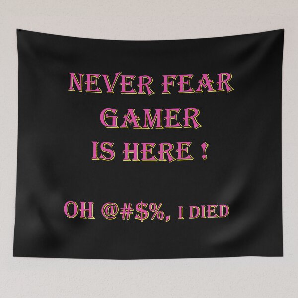 Item preview, Gamer Died designed and sold by Kate Flynn.