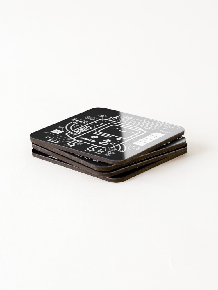 Alternate view of BE MORE BMO Coasters (Set of 4)
