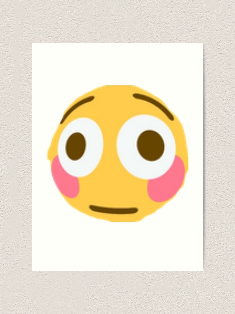 Flushed Emoji\