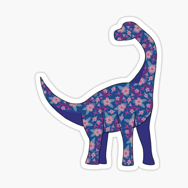 Item preview, Floral Dinosaur designed and sold by DippyHippie.