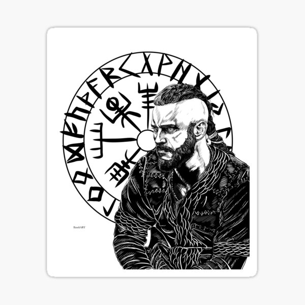 Item preview, RAGNAR WHITE designed and sold by IlandiART1504.