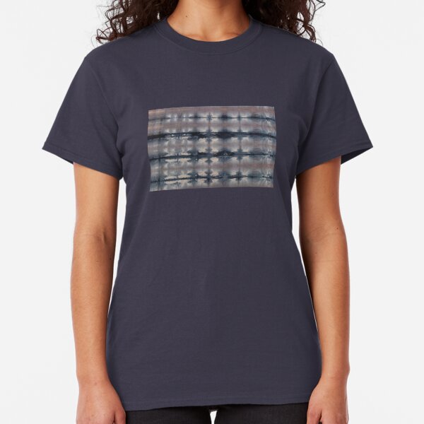 SKU551 Shibori Style - Blue Pink 6 Classic T-Shirt