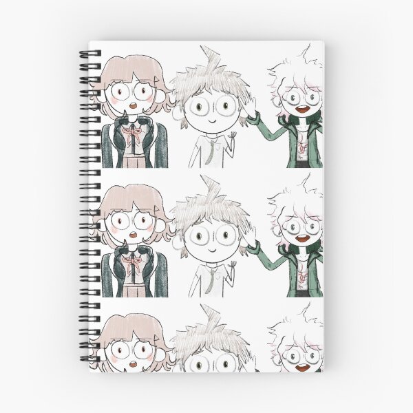 Item preview, Chiaki Nanami and her boyfriend Hajime Hinata and his boyfriend Nagito Komaeda designed and sold by febyleth.