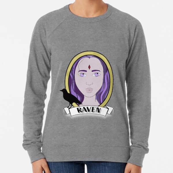 DC Comics Girls Teen Titans Go Creepy Raven Sweatshirt