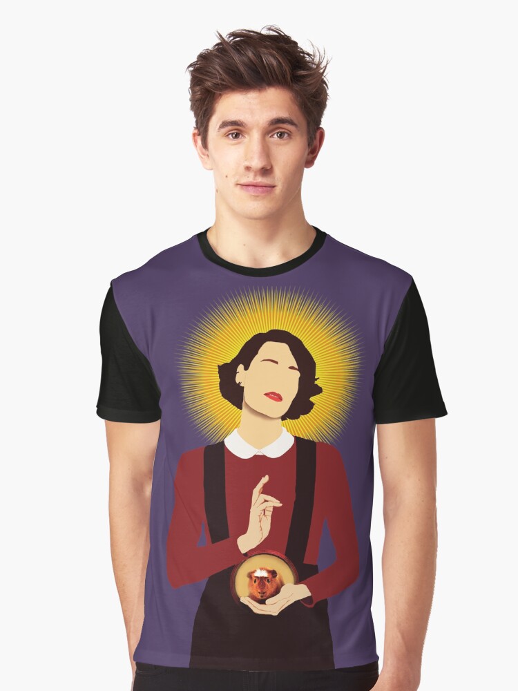 Imagen 1 de 5, Camiseta gráfica con la obra Bolsa de pulgas sencilla, diseñada y vendida por ru83281.