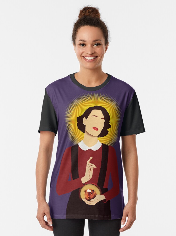 Imagen 2 de 5, Camiseta gráfica con la obra Bolsa de pulgas sencilla, diseñada y vendida por ru83281.