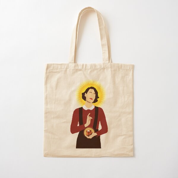 Simple Fleabag Cotton Tote Bag