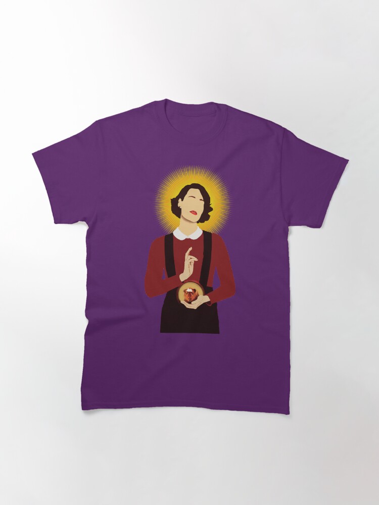 Imagen 3 de 7, Camiseta clásica con la obra Bolsa de pulgas sencilla, diseñada y vendida por ru83281.