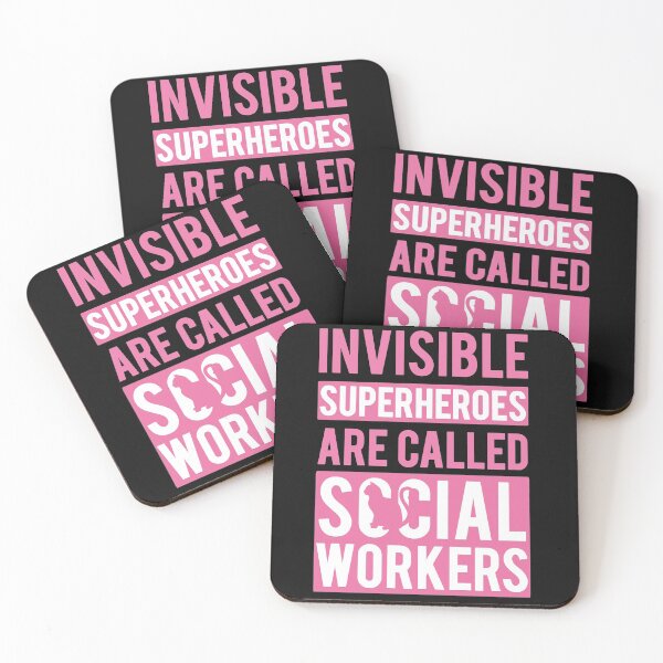 Item preview, Invisible Superheroes are Called Social Workers designed and sold by teemeaning.
