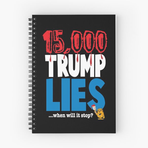 Item preview, 15,000 Trump Lies designed and sold by BrendanJohnson.
