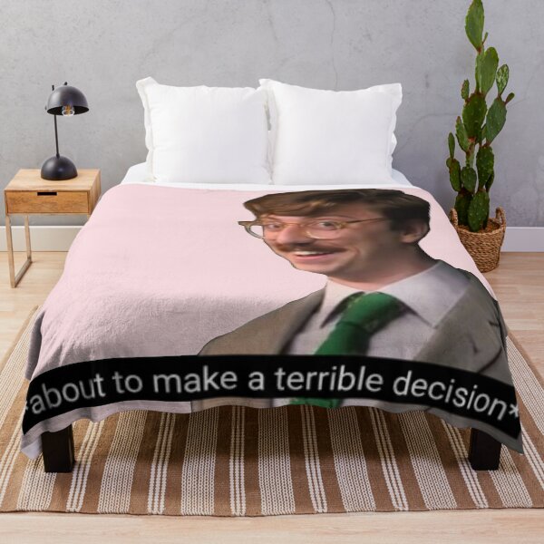 Item preview, Terrible Decisions in Pastel Pink designed and sold by BingoChamp2077.