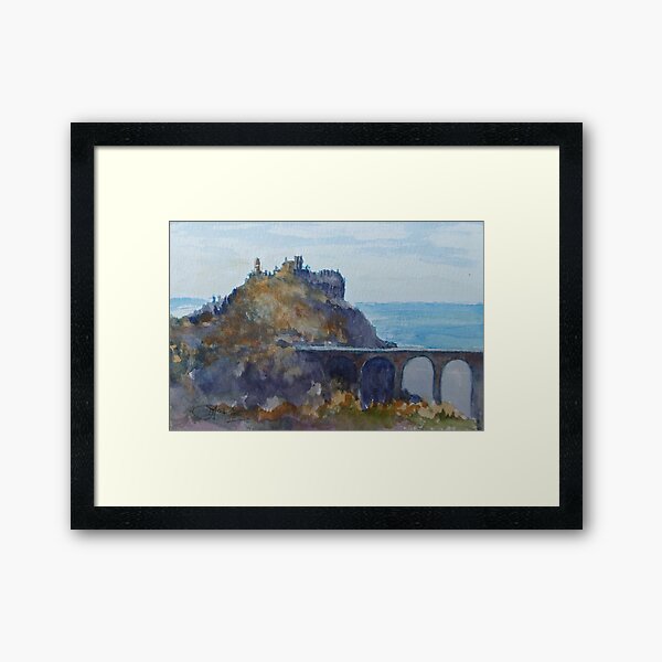 Village of Eze, France Framed Art Print