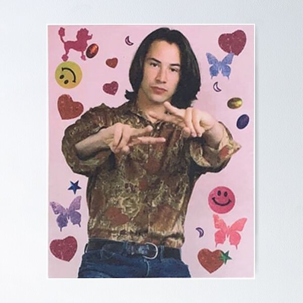 Item preview, Keanu Reeves ICONIC 90s Teen Mag designed and sold by cupidchu.
