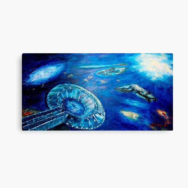 INTO THE BLUE Canvas Print
