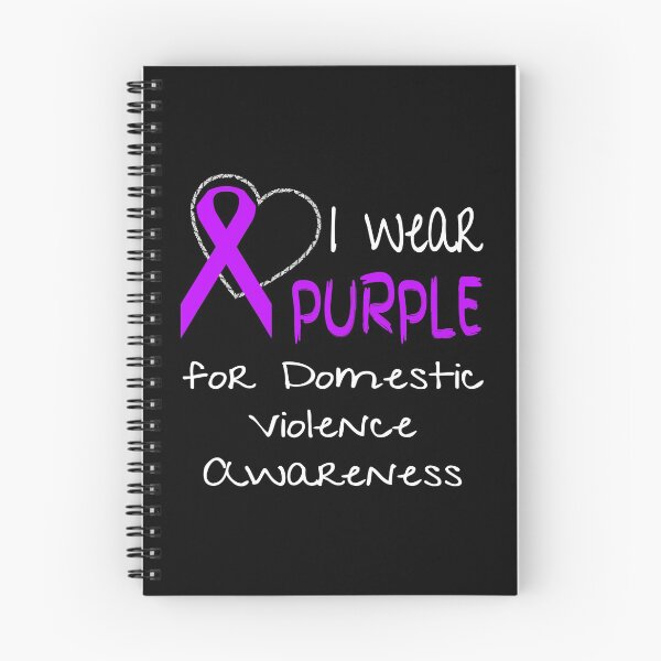 Item preview, I Wear Purple For Domestic Violence Awareness Ribbon design designed and sold by nikkidawn74.