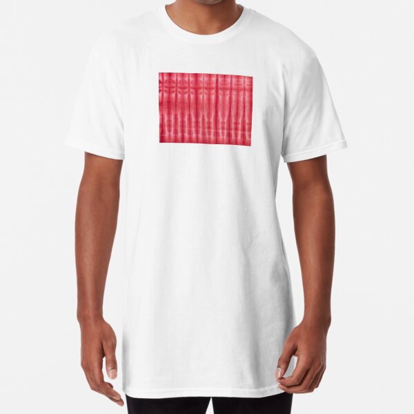 SKU606 Shibori Style - Red 15 Long T-Shirt