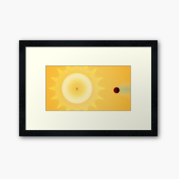 Hot Jupter Art Framed Art Print