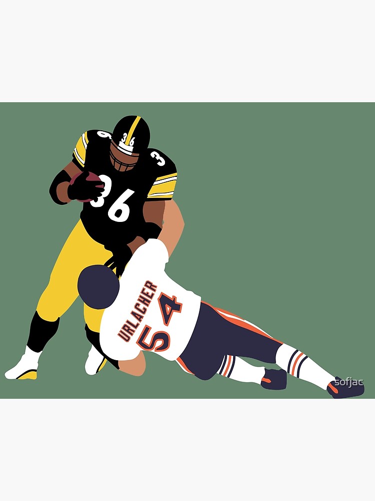 Bettis Urlacher' Art Board Print for Sale by sofjac