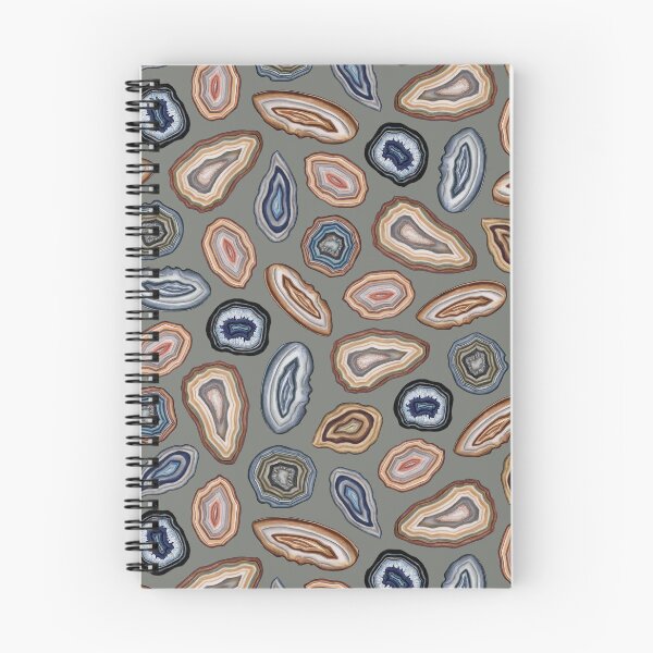 Item preview, Stylized Agate Slices - Rock/Stone Pattern designed and sold by somecallmebeth.