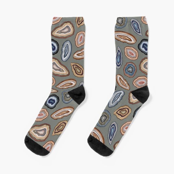 Item preview, Stylized Agate Slices - Rock/Stone Pattern designed and sold by somecallmebeth.