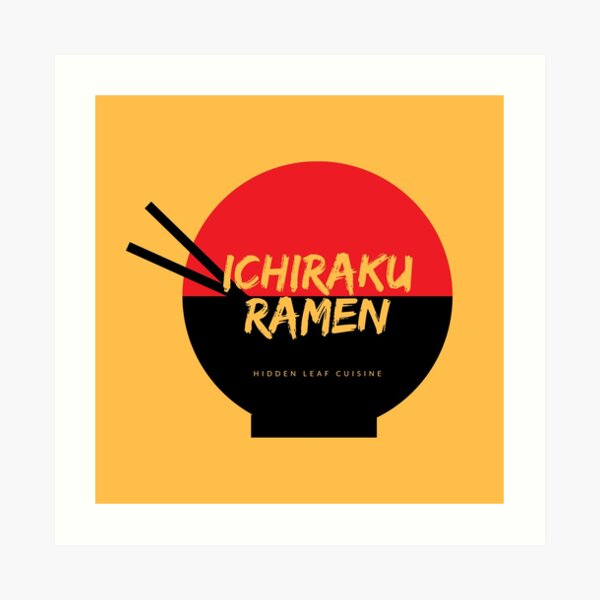 ichiraku ramen Lámina artística